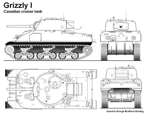 1943 Sherman M4a1 Grizzly I Cruiser Revivaler