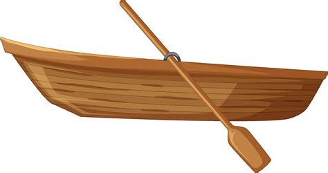 Wooden Boat Vector Art Icons And Graphics For Free Download