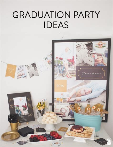 Check out our socially distanced party ideas for your employees. Graduation Party Ideas: Framed In Gold