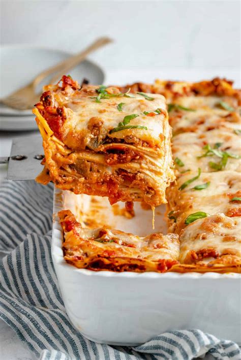 The Best Vegan Lasagna Recipe Jessica In The Kitchen