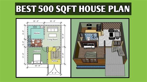 House Plans 500 Square Feet 500 Sq Ft House Designs In India