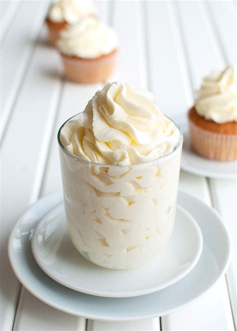 Super Smooth Whipped Cream Frosting Step By Step The Tough Cookie
