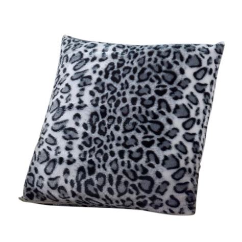 Animal Zebra Leopard Print Pillow Case Sofa Waist Throw Cushion Cover