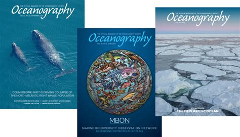 Publications The Oceanography Society