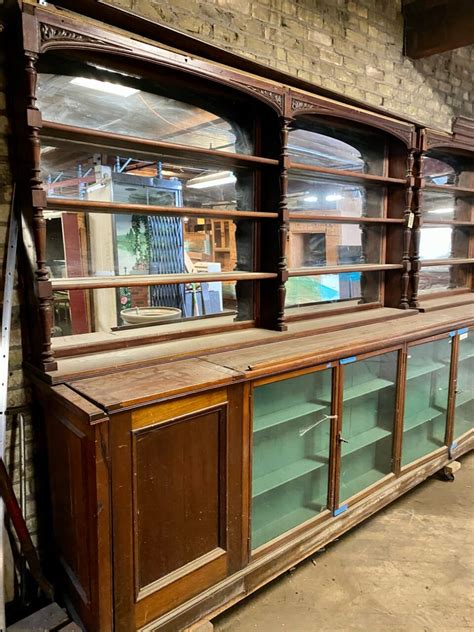 Antique Apothecary Cabinet Bauer Bros Inc