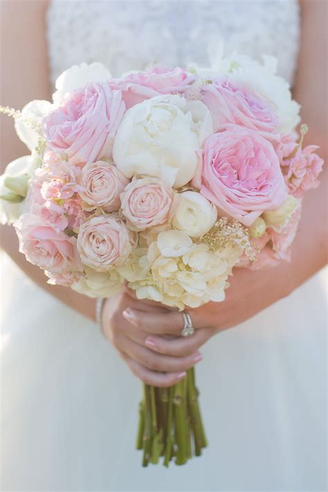 Traditional Romantic Peony And Rose Bouquet