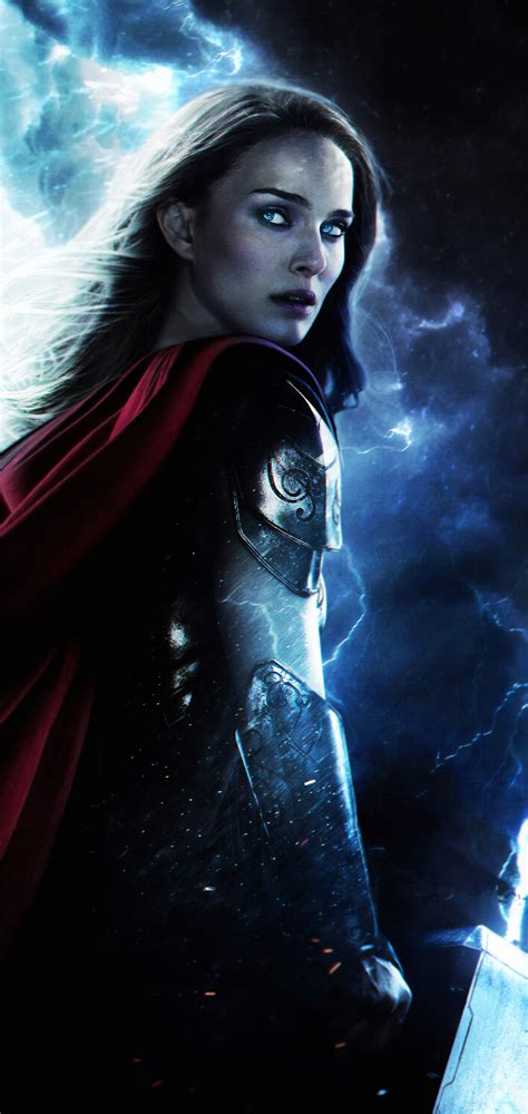 1080x2280 Thor Love And Thunder 2021 Jane Foster One Plus 6huawei P20