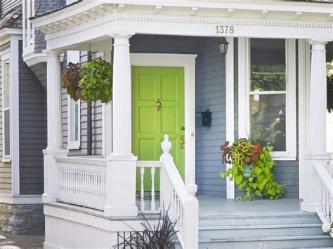 Curb Appeal Ideas From Minneapolis Minnesota Hgtv Bright Front Doors