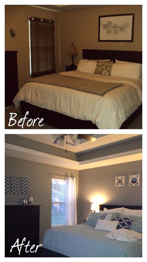 Master Bedroom Before And After Quarto Principal Pequeno Remodelação
