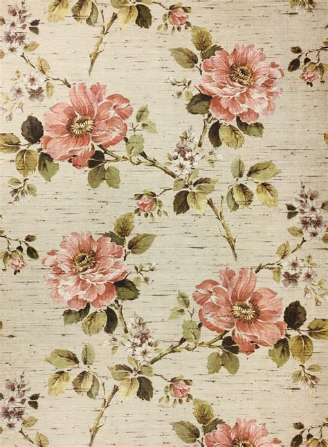 Vintage Floral Wallpapers Wallpaper Cave