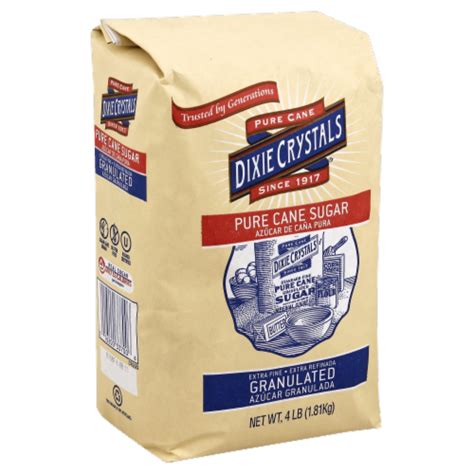Dixie Crystals Granulated Extra Fine Sugar 4 Lb Fred Meyer