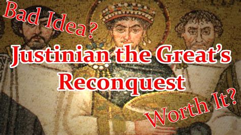 Justinian The Great Reconquest And Its Legacy 1000 Subscriber Stream