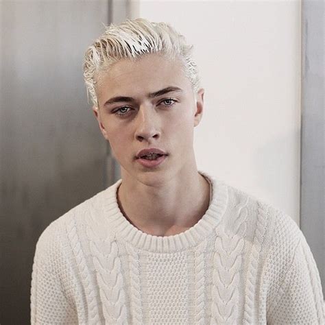 Lucky Blue Smith Pounds On Instagram “they Put White Paint In My Hair Lol” Lucky Blue Smith