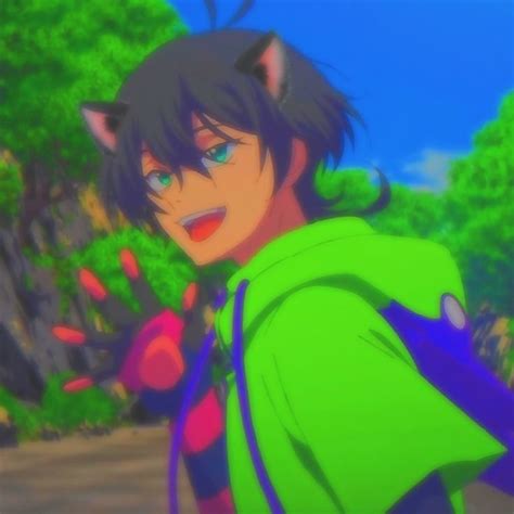 Cat Boy Miya😼 In 2021 Aesthetic Anime Anime Cat Boy Haikyuu Anime