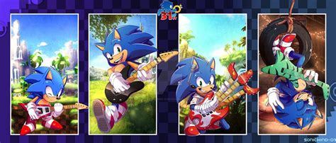 Sonics 31st Anniversary All 4 Sonics By Sonicwind 01 R