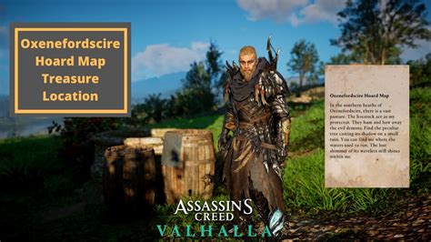 Assassins Creed Valhalla Oxenefordscire Hoard Map Treasure Location