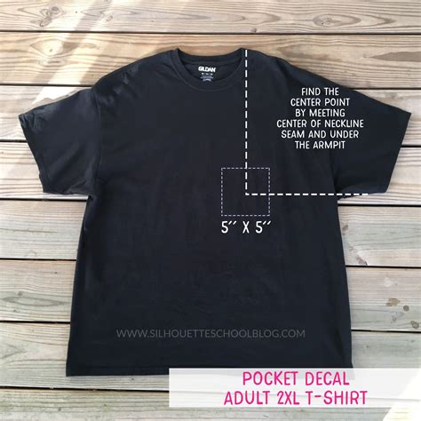 Tips For Heat Transfer Vinyl Shirt Decal Placement Silhouette School
