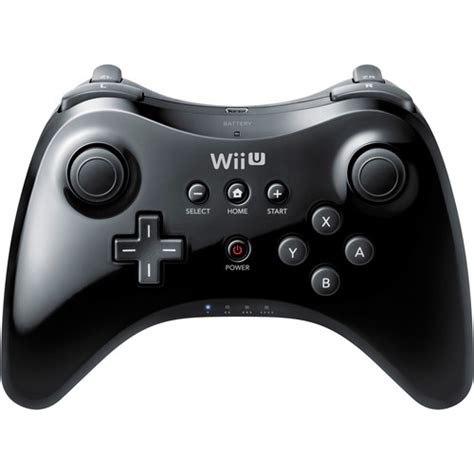 Nintendo Wii U Pro Controller Black Wuparsk1 Bandh Photo Video