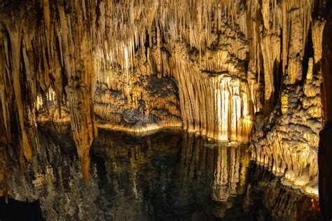 Caves In Palma De Mallorca Island In Spain Stock Image Image Of