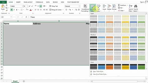 How To Shade Every Other Row In Excel Youtube