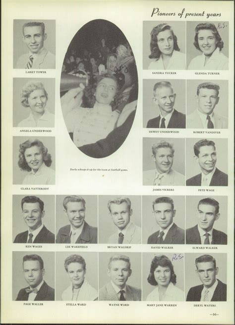 1956 Central High School Yearbook High School Yearbook Yearbook