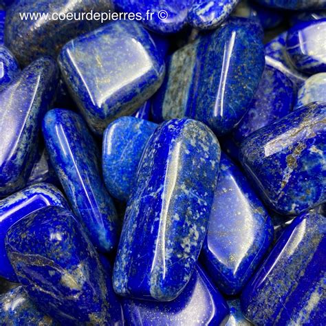 Lapis Lazuli Dafghanistan En Pierres Roulées Grande Taille Cœur De