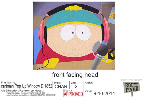 The Official South Park Tumblr Behind The Scenes Of Rehash