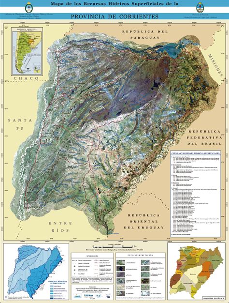 Icaa Mapa De Recursos Hídricos De La Provincia De Corrientes