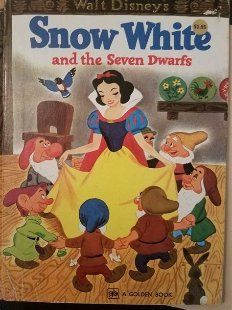 Walt Disneys Snow White And The Seven Dwarfs Golden Book Etsy Snow White Book Snow White