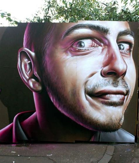 realistic street art by smug art and design