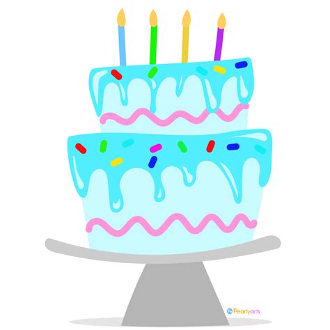 Black White Outline Clipart Birthday Cake With Three Candles Black Clip Art Library