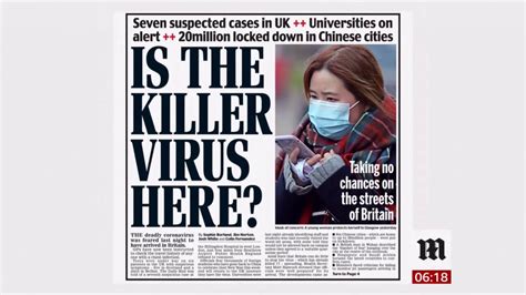 Breaking news and analysis from the u.s. Coronavirus spreading (UK/China) - BBC News - 24th January ...