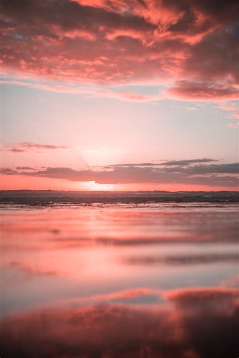 Orange And Pink Sunset Pictures Download Free Images On Unsplash
