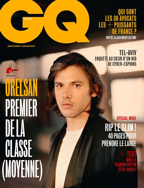 Orelsan Fait La Une De Gq Gq Magazine Covers Magazine Cover Gq Magazine