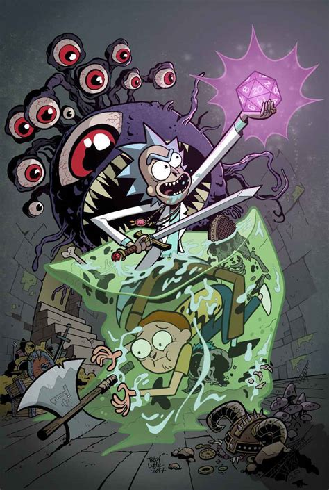 Rick And Morty Crossover With Dungeons And Dragons Announced