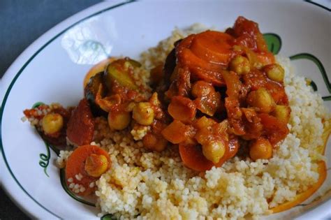 Moroccan Vegetable Couscous Recipe On Food Recette Recette