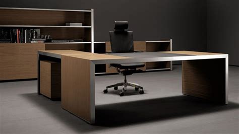 Choose traditional, modern designs or impressive executive desks. Modern Oikos/AT Two L-Shaped Desk with Panel Leg + Mobile ...