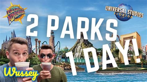 Universal Studios And Islands Of Adventure 2 Parks In 1 Day Youtube