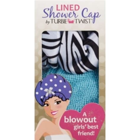 Turbie Twist Lined Shower Cap Pick Up In Store Today At Cvs