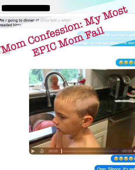 Mom Confession My Most EPIC Mom Fail Mom Fail Confessions My