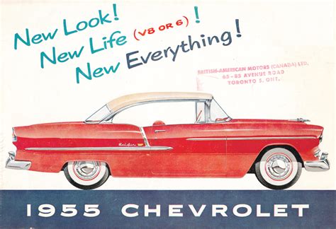 Chevrolet Bel Air Ad 1955 Oshawas Automotive Community