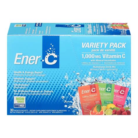 Ener C Multivitamin Drink Mix 30 Pack Variety Pack Sport Chek