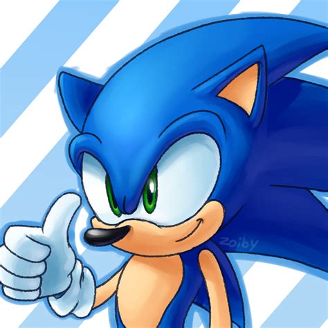 Sonic By Zoiby On Deviantart