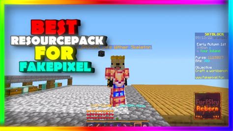 Best Texture Pack For Fakepixel Skyblock Like Hypixel Youtube