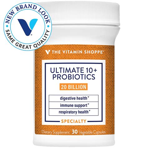 vitamin shoppe ultimate  probiotics  billion cfus  vegetable
