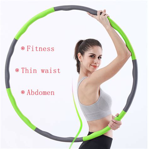 Fitness Hula Hoop Detachable Home Exercise Lose Weight Workout Gym