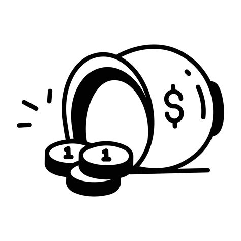 Trendy Money Pot 21079261 Vector Art At Vecteezy