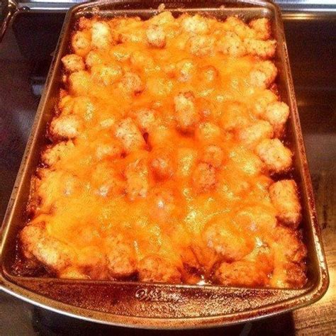 Check spelling or type a new query. Hotdog Bean and Tater Tot Casserole | Recipe in 2020 | Tater tot casserole, Tater tot