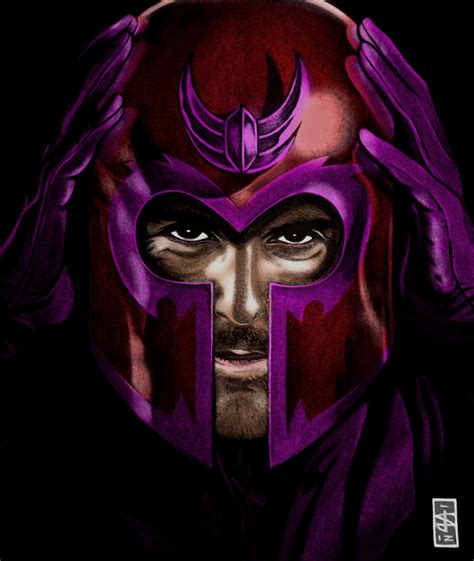Magneto Color By Justinspyresart On Deviantart