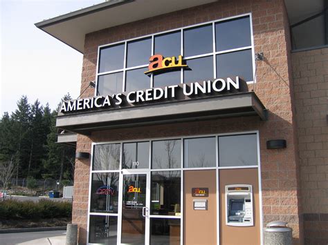 Exterior Credit Union Signage Bank Signage Channel Letters America S Credit Union A